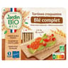 Jardin bio étic tartines craquantes blé complet bio 150g
