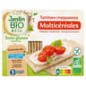 Jardin bio étic tartines multicéréales sans gluten bio 150g