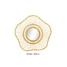 Miroir fleur "gili diam 50 cm