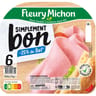 Fleury Michon jambon simplement bon -25% de sel 6 tranches 210g