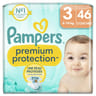 Pampers premium protection couches taille 3  6/10kg x46