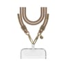 Bigben connected bandoulière téléphone universelle cordon beige détails gold - garantie