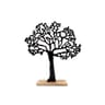 Arbre de vie 38.5x42cm noir