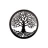 Déco murale "tree of life" métal 40cm