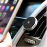Bigben connected support voiture aimanté sur pare brise + ventilation noir 100% plastique