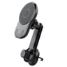 Bigben connected support voiture magsafe airvent+parebrise recycle noir
