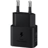 Samsung base de chargeur maison ultra-rapide 25w noir samsung EP-T2510NB