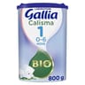 Gallia calisma lait poudre 1er âge bio de 0 à 6 mois 800g