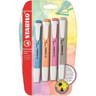 4 Surligneurs Stabilo swing cool pastel (turquoise/menthe/rose/lilas)
