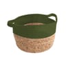 Vide poche tresse pesto fibres naturelles