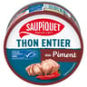 Saupiquet thon entier à l'huile d'olive et piment - 120g