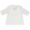 Tunique papyrus manches courtes dentelle BLANC T6
