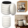 Pouf rangement bouclette freya