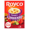 Royco soupe à l'indienne étui de 3 sachets de 20cl 75g
