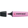 4 surligneurs Stabilo boss original pastel : Abricot, Bleu, Mauve, Gris