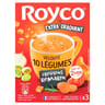 Royco soupe velouté 10 légumes croutons romarin 3 sachets