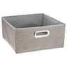 Boite rangement 31x15 beige chine