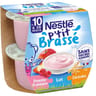 P'tit brasse 3 en 1 pomme framboise lait muesli dès 10mois 2x115g