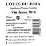 Côtes du Jura Vin Jaune Les Caves du Vieux Mont 14.5% Vol.62cl