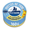 Petit Navire miettes de thon à l'huile de tournesol 1/5 160g