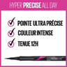 Gemey maybelline crayon liquide hyper precise allday 701 matte onyx