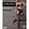 Collant voile élasthanne 20D caprice Les Dessous Chics Le Bourget 500 NOIR T4