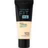 Gemey maybelline teint fit me matte et poreless fond de teint 105 natural ivory