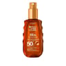 Garnier ambre solaire ideal bronze huile protectrice sublimatrice spf 50 150ml