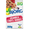 Bjorg granola fruits rouges bio 350g