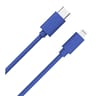 Wow câble usb c/lightning 1m 3a bleu wow WOWCBLMFIC1MBL