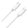 Wow câble usb c/usb c 1m 3a blanc