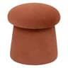 Pouf velours  noa ambre
