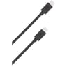 Bigben connected câble usb c/usb c 50cm noir - 100% plastique recyclé CBLCC50CMRB