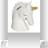 Tirelire licorne h16cm