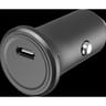 Bigben connected chargeur voiture 25w power delivery noir - 100% plastique recycle bigb