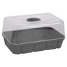 Mini serre de culture - taille m - gris anthracite