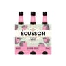 Ecusson rosé naturel 3x33cl vol.3%