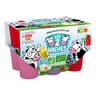 Les 2 Vaches bio les ptits miams aux fruits 12x50g