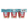 Les 2 Vaches yaourt à boire bio fraise et pêche 6x100g
