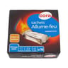 Cora allume feux x16 cubes sachets individuels