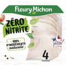 Fleury Michon jambon de porc zéro nitrite 4 tranches 120g