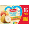 Materne coupelle sans sucres ajoutés pomme poire 16x100g-1600g