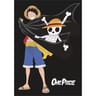 Plaid polaire one piece  drapeau à tête de mort (100x140cm)