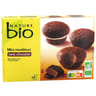 Nature Bio 6 mini moelleux tout chocolat 200g