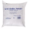 Oreiller 60x60cm naturel lot de 2