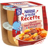 Nestlé p'tite recette légumes boeuf bourguignon dès 12 mois 2x200g