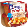 Nestlé p'tite recette tajine de poulet dès 12 mois 2x200g - 400g