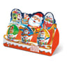 Kinder surprise garçon x6 oeufs,3 surprises spéciales noël 120g