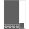 Coffret 2 serviettes 50x90cm + 2 gants chalet anthracite