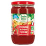 Jardin bio étic dessert pomme fraise bio bocal verre 680g